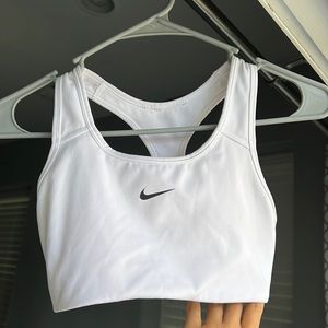 Nike sports bra white (no pad included)